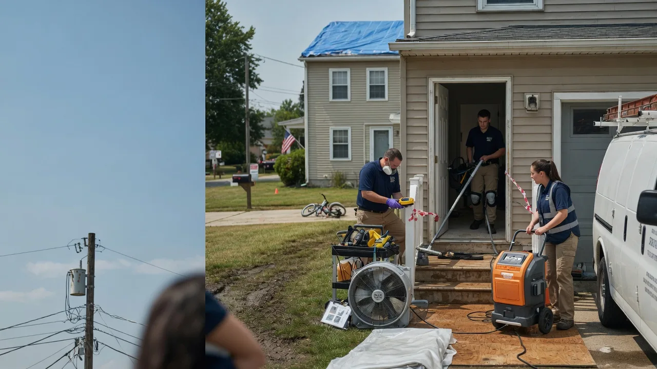 Water Damage Repair in Middlebourne, WV near me